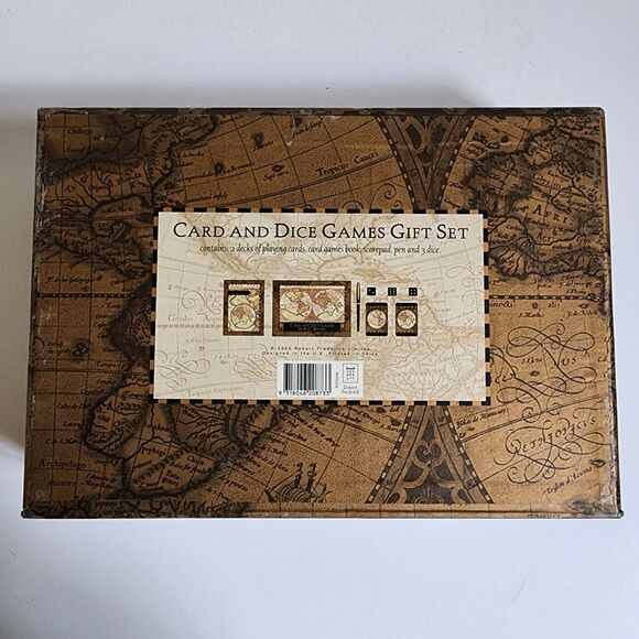 Card & Dice Games Gift Set Game Book Scorepad Cards Dice Robert Frederick 2003 - Picture 13 of 13